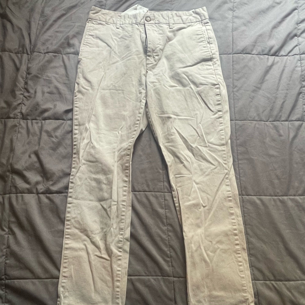 Old Navy Slim Built In Flex Mens Kahki Pants